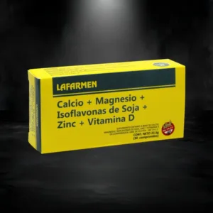 CALCIO + MAGNESIO + ISOFLAVONAS DE SOJA + ZINC + VITAMINA D