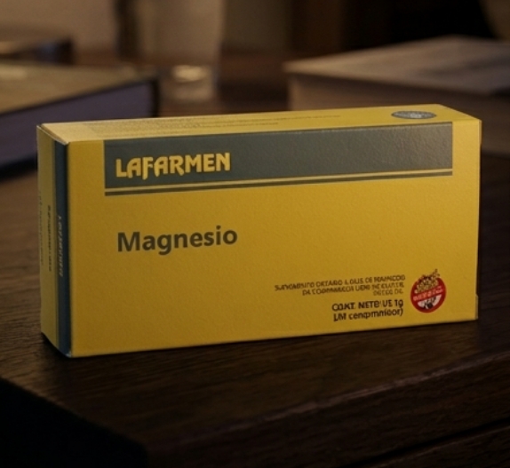 Magnesio Citrato de magnesio Lafarmen como suplemento natural para dormir mejor y reducir el estrés nocturno